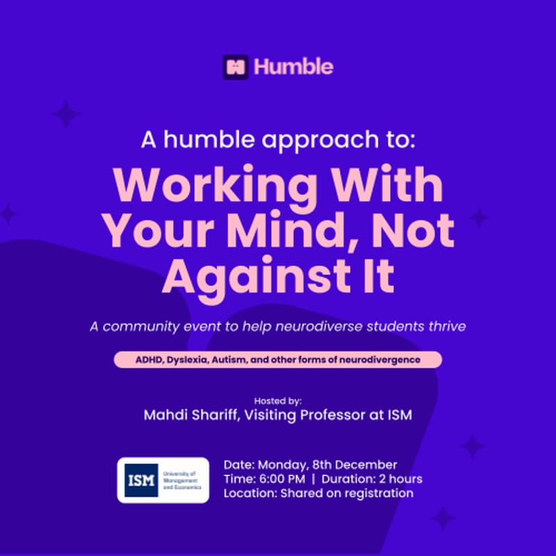 Cover Image for A humble approach to: Working With Your Mind, Not Against It