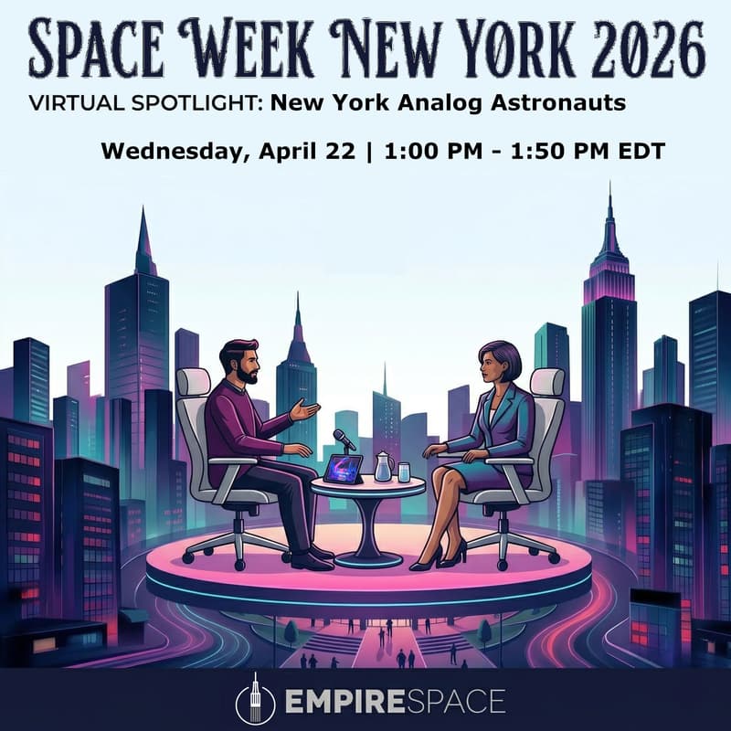 Cover Image for Space Week NY 2026 -- New York Analog Astronauts