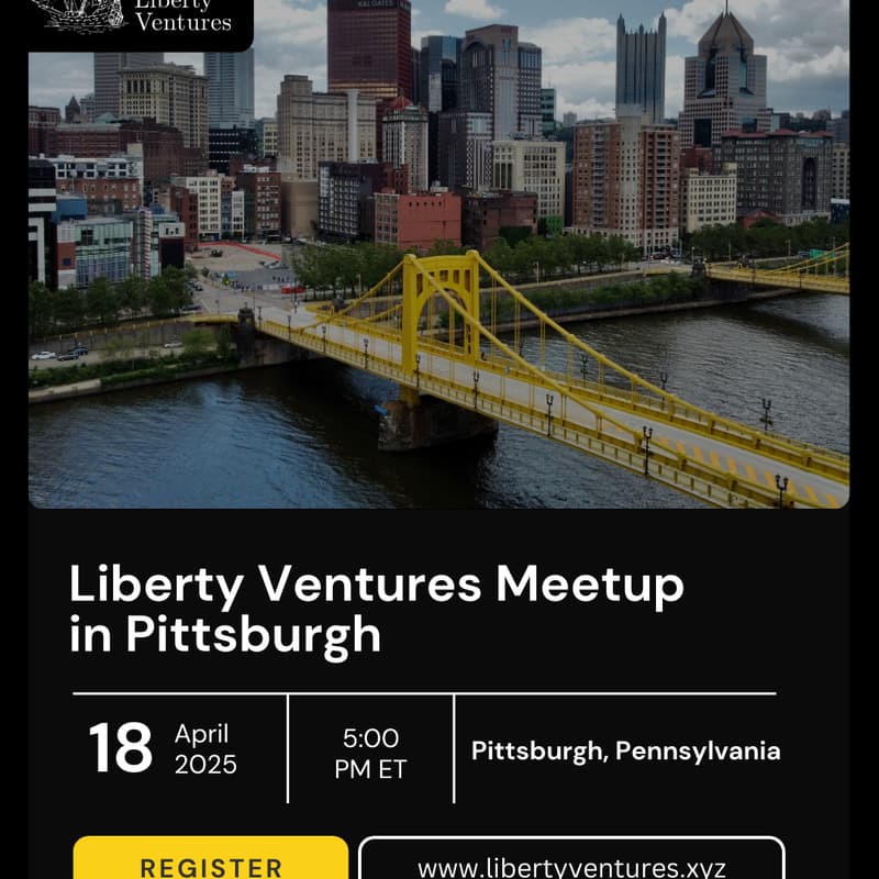 Cover Image for Liberty Ventures Meetup in Pittsburgh