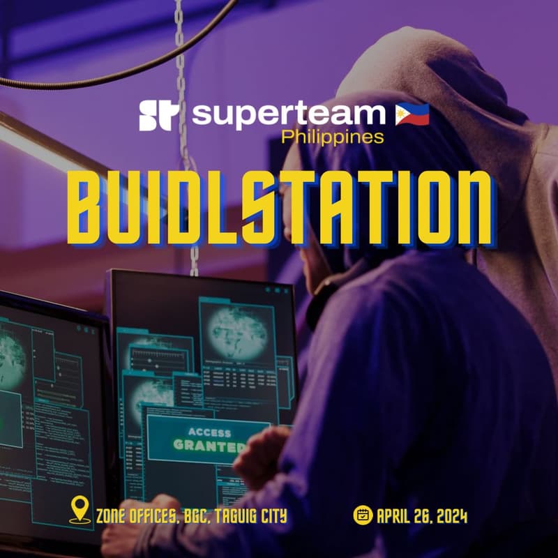 Cover Image for BUIDLSTATION | Superteam Philippines
