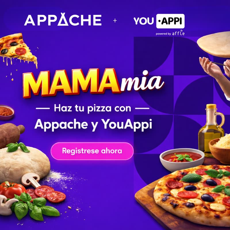 Cover Image for MAMA mia - Haz tu pizza con Appache y YouAppi