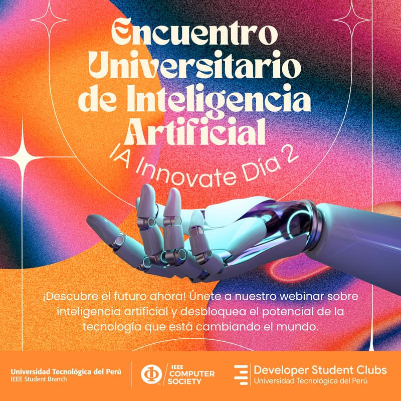 Cover Image for IA Innovate: Encuentro universitario de Inteligencia Artificial | Día 2