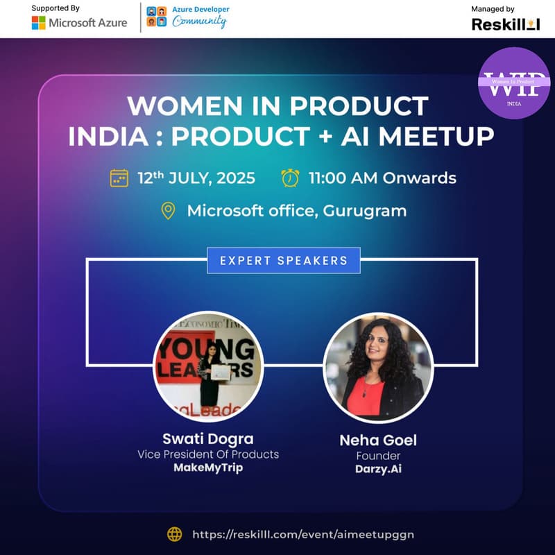 Cover Image for AI + Product Delhi Meetup