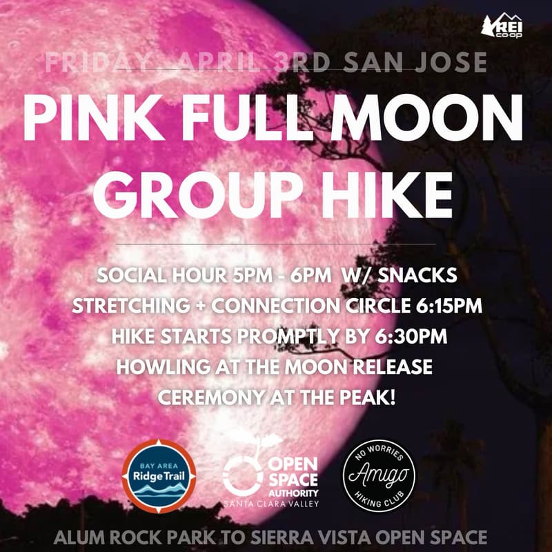 Cover Image for PINK FULL MOON HIKE