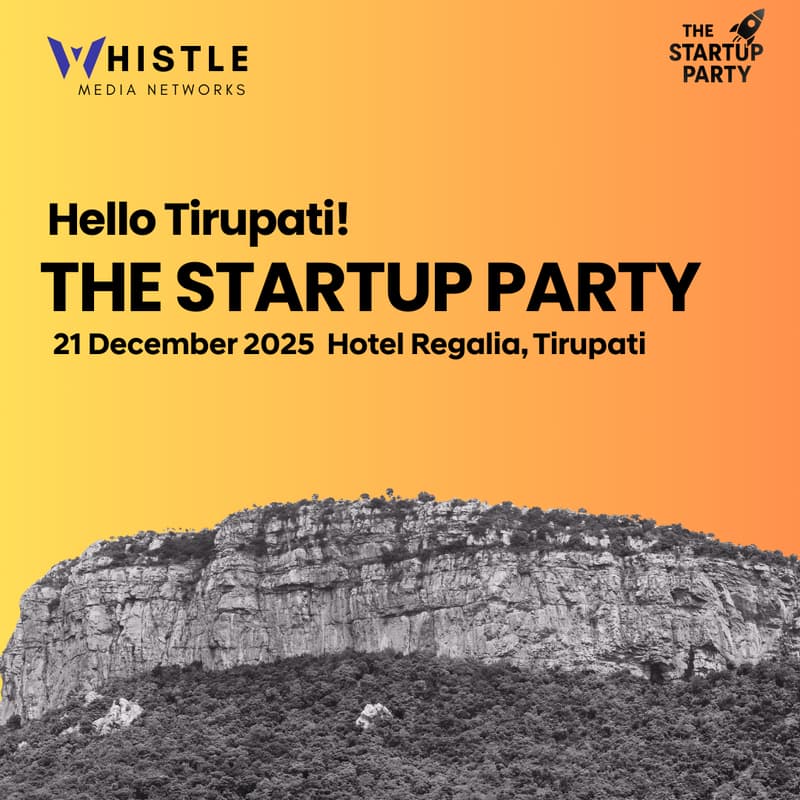 Cover Image for THE STARTUP PARTY - Tirupati