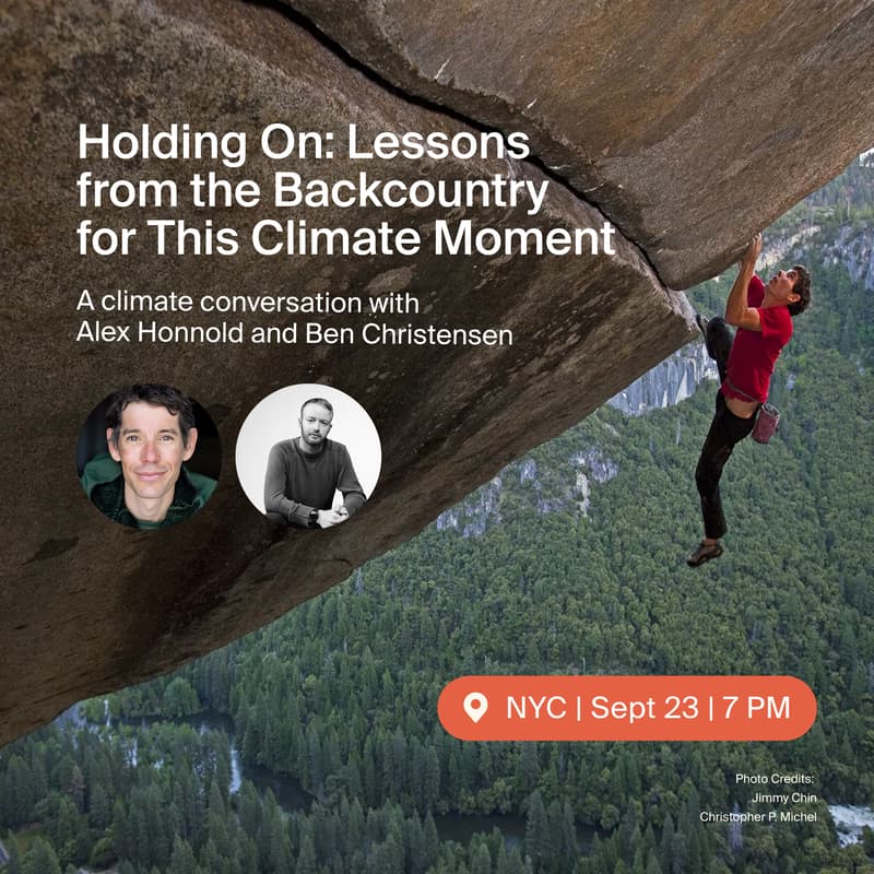 Cover Image for Holding On: Lessons from the Backcountry for This Climate Moment