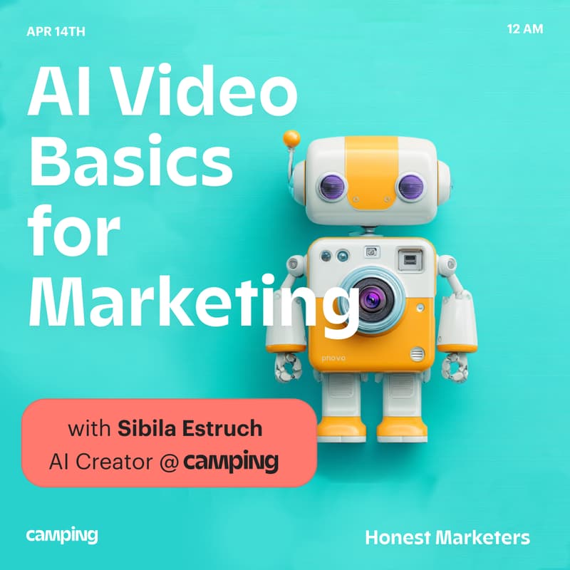 Cover Image for AI Video Basics for Marketing - Masterclass