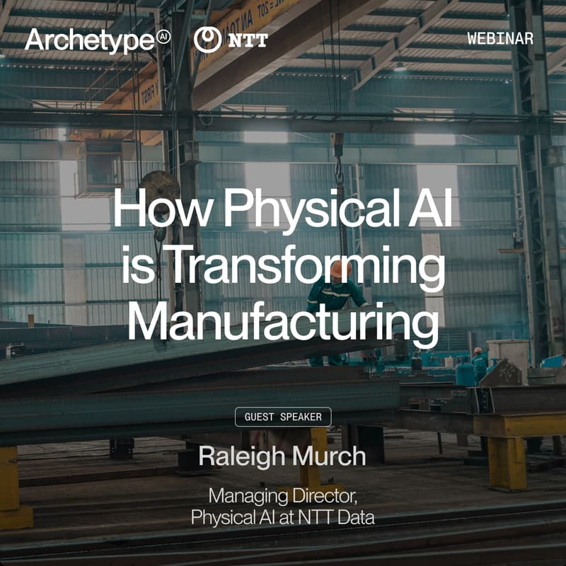 Cover Image for From Sensors to Insights: How Physical AI is Transforming Manufacturing