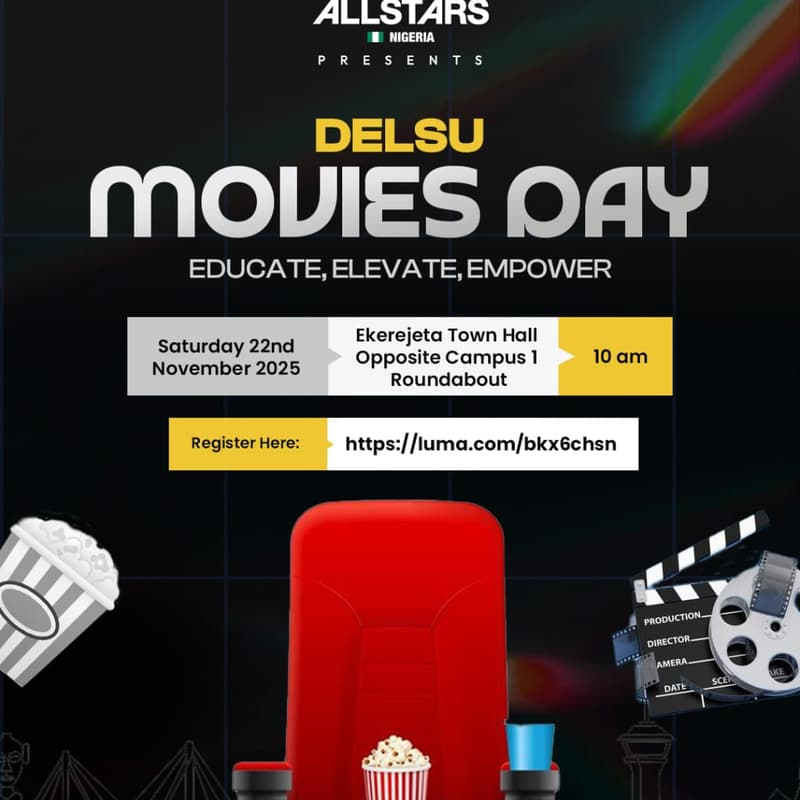 Cover Image for Allstars Nigeria DELSU - Movie Day