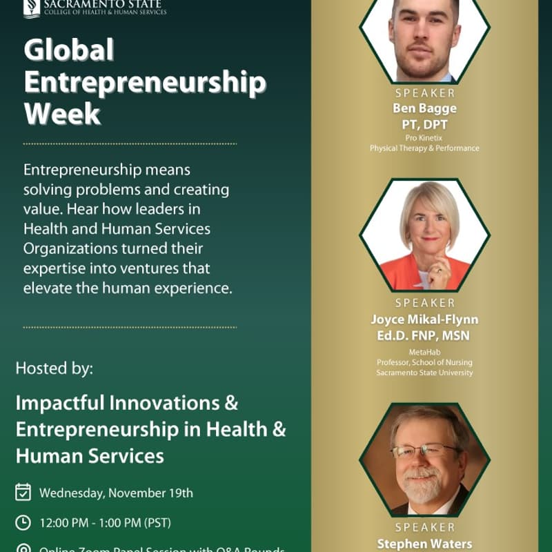 Cover Image for GEW: Impactful Innovations & Entrepreneurship in Health & Human Services