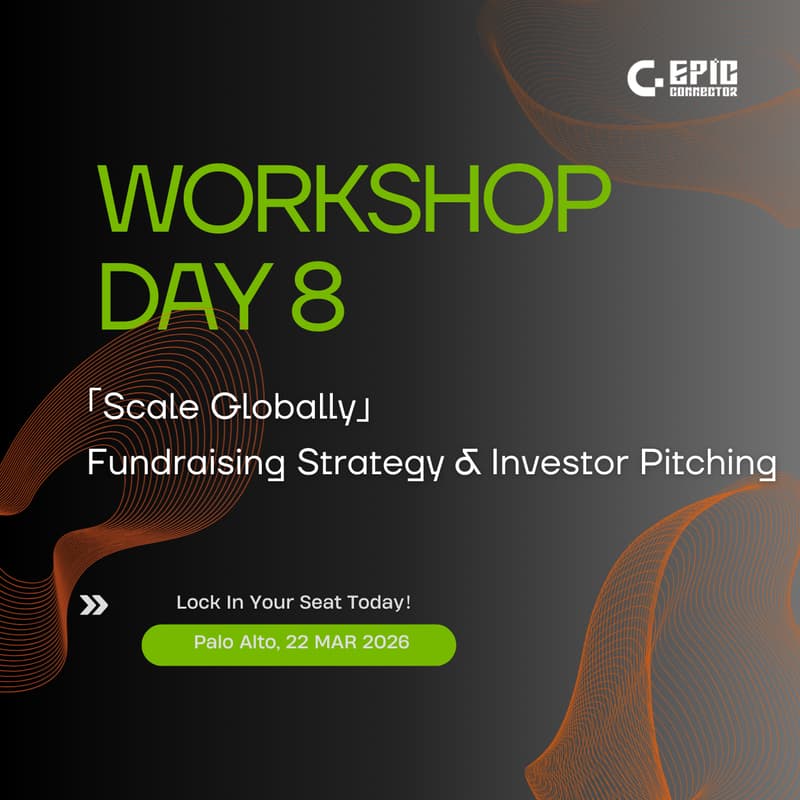Cover Image for GTC 2026 | Workshop 08：Fundraising & Investor Pitching