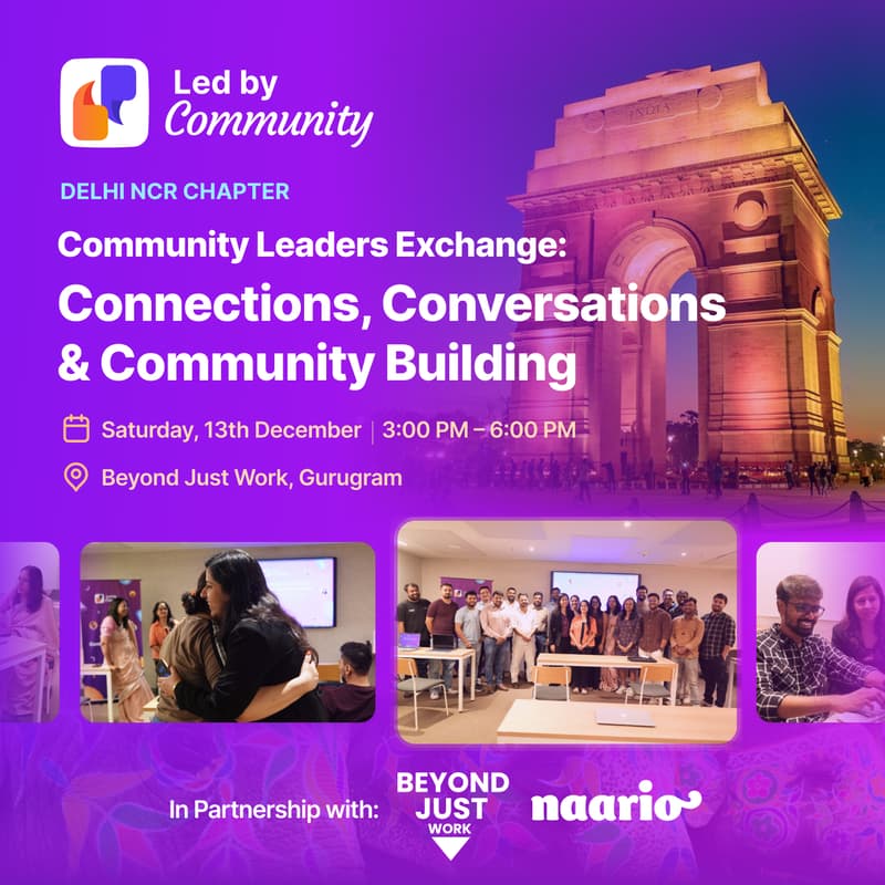 Cover Image for Community Leaders Exchange: Connections, Conversations & Community Building
