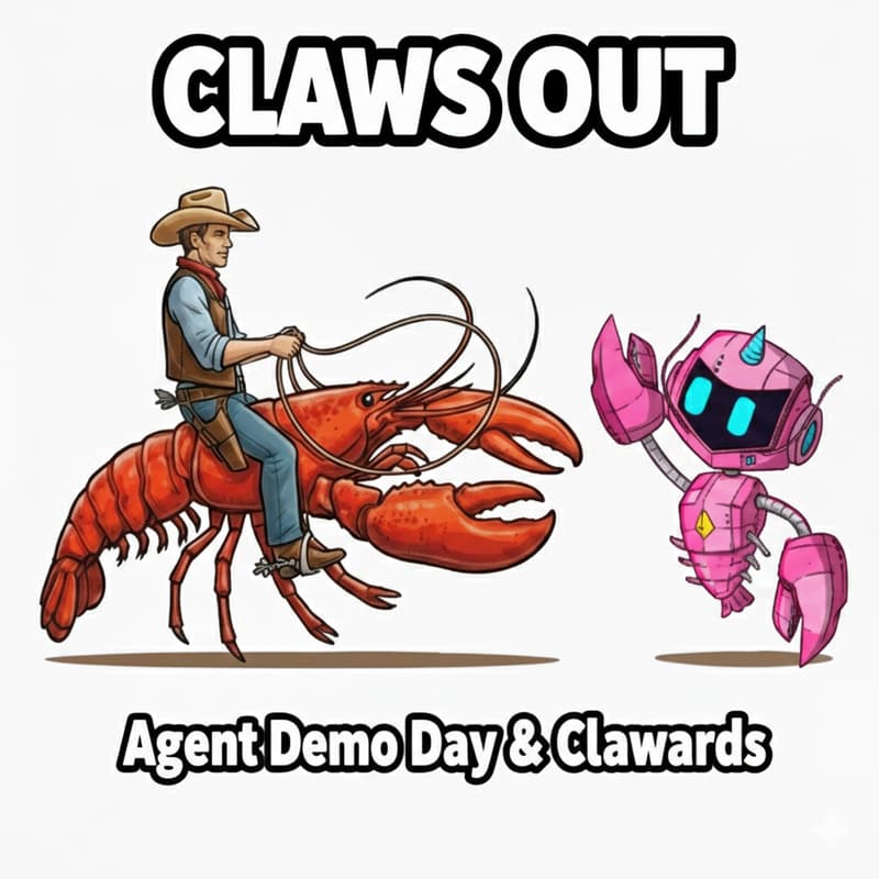 Cover Image for 🦞🦀 Claws Out: Agent Demo Day 🦀🦞