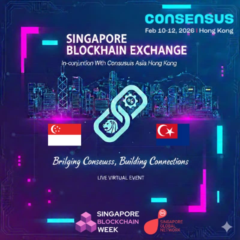 Cover Image for Singapore Blockchain Exchange : Building Consensus, Creating Connections (Consensus Asia Edition)