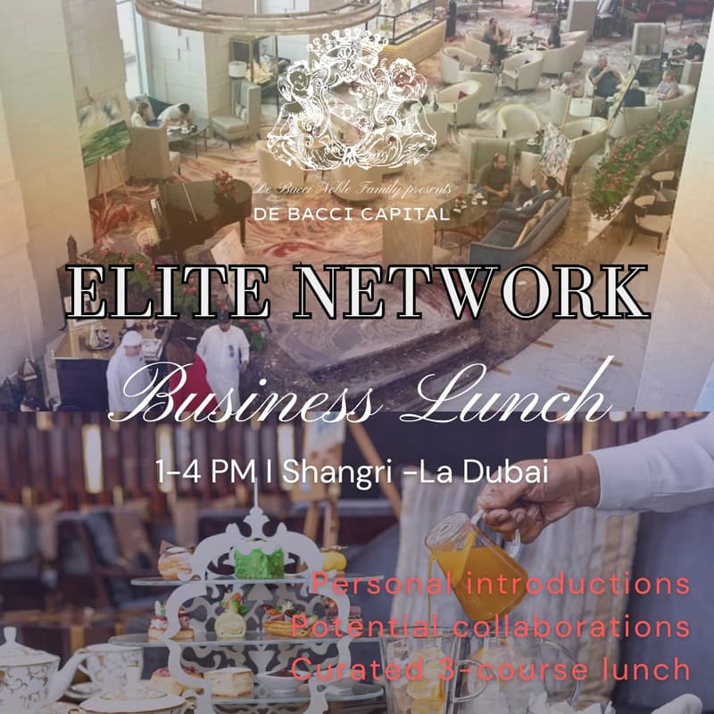 Cover Image for Elite Network Business Lunch at The Shangri-La