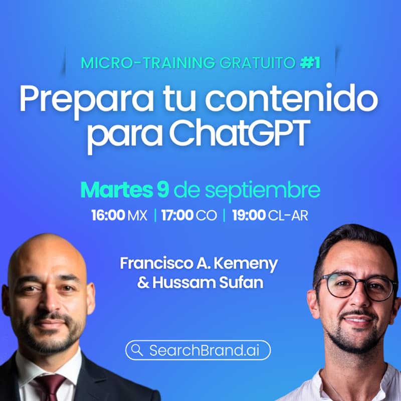 Cover Image for Micro-Training #1: Prepara tu contenido para ChatGPT