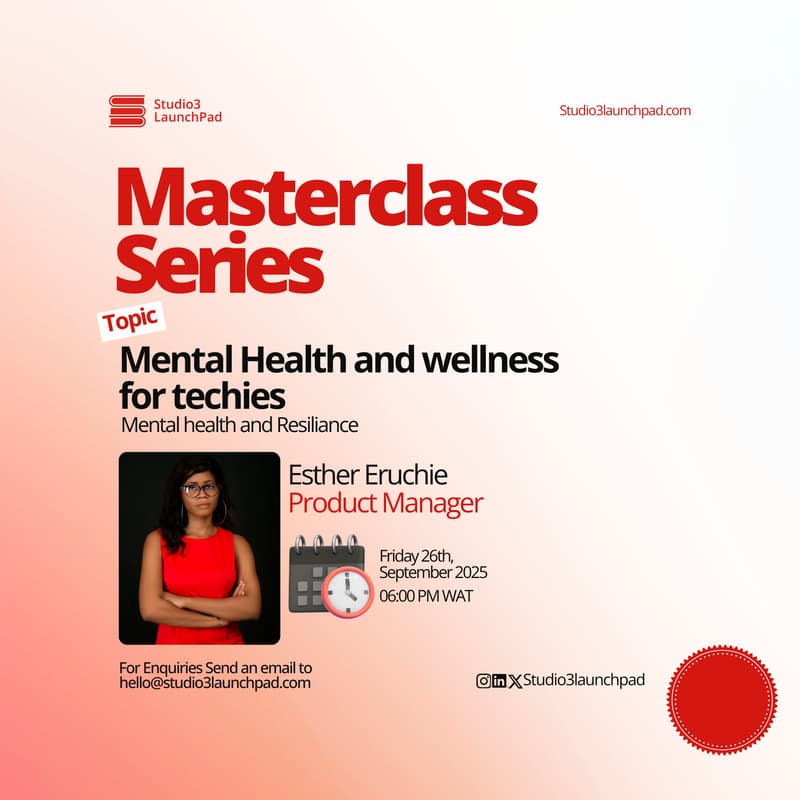 Cover Image for Mental Health and Resilience for Techies