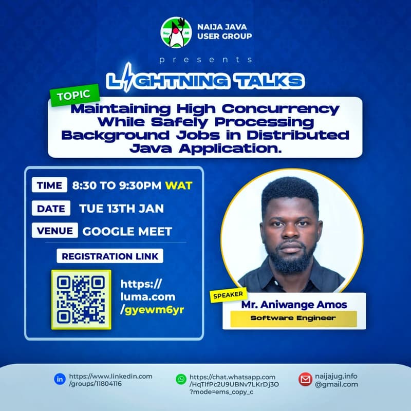 Cover Image for Maintaining High Concurrency While Safely Processing Background Jobs in Distributed Java Applications - Lightning Talks