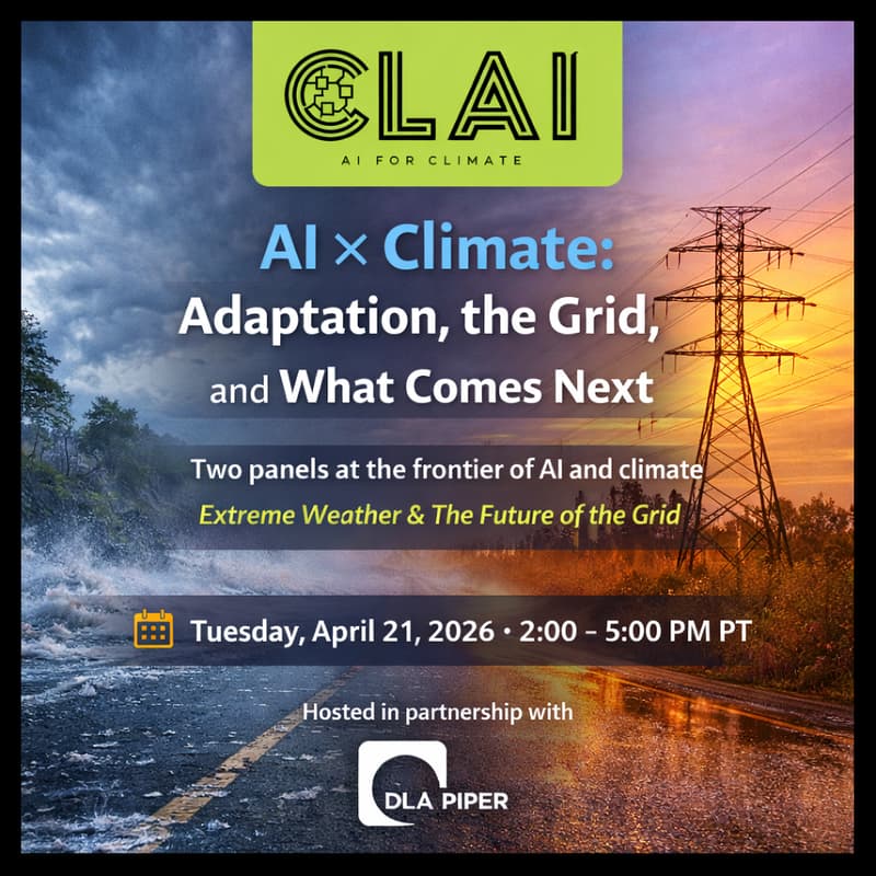 Cover Image for AI × Climate: Adaptation, the Grid, and What Comes Next