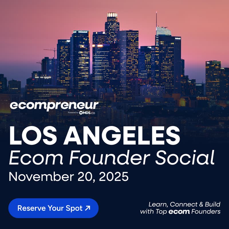 Cover Image for LA Ecom Founder Social Nov 2025