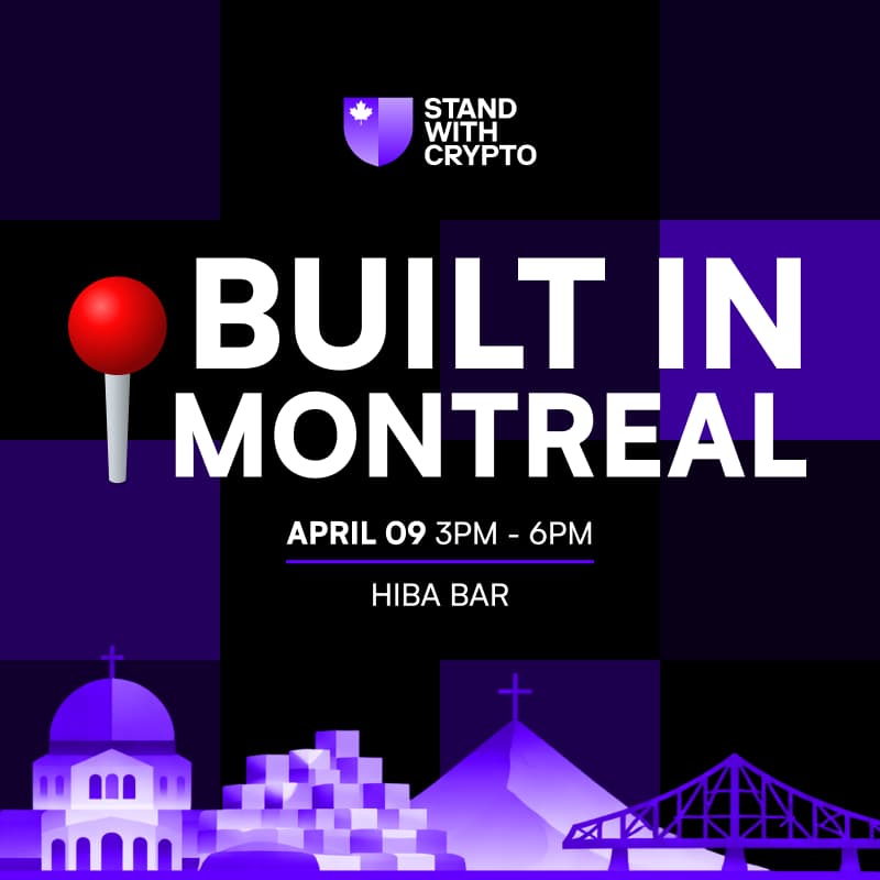 Cover Image for Stand with Crypto Canada: Built in Montreal - Liberal National Convention 2026