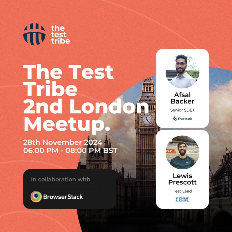 Cover Image for Hybrid Load Testing | Contract Testing | In Person Testers Meetup | London