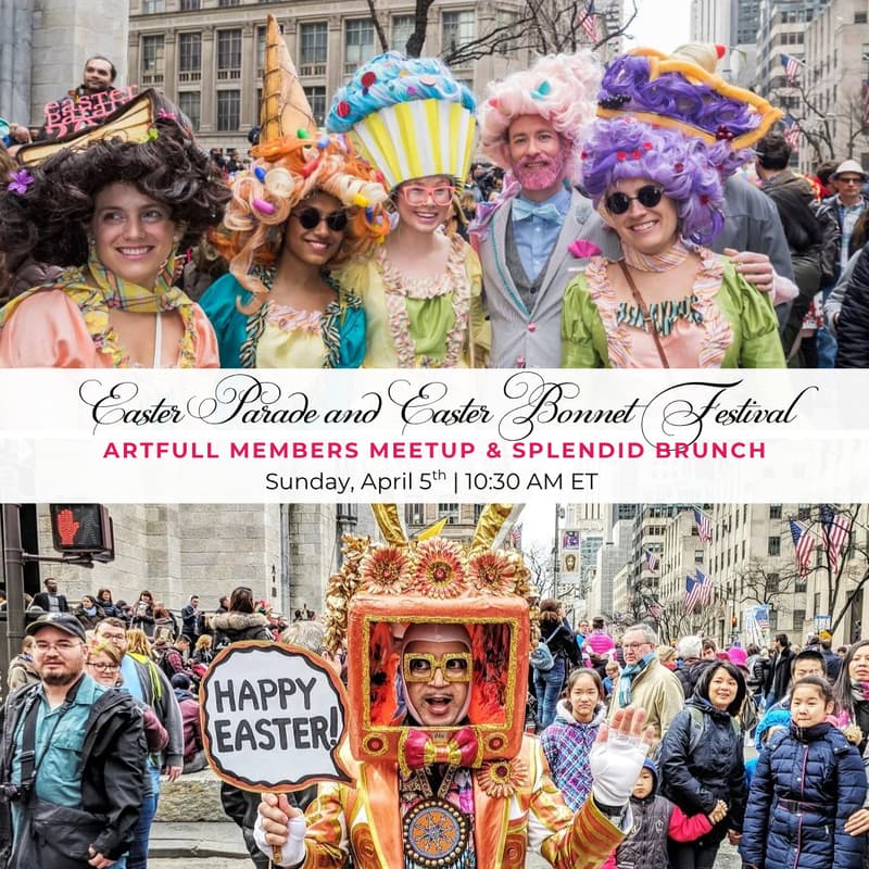 Cover Image for Art-full Members Meetup: Easter Bonnet Parade 🐣🌸