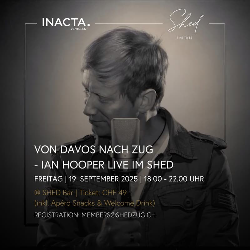 Cover Image for Von Davos nach Zug - Ian Hooper Live im SHED