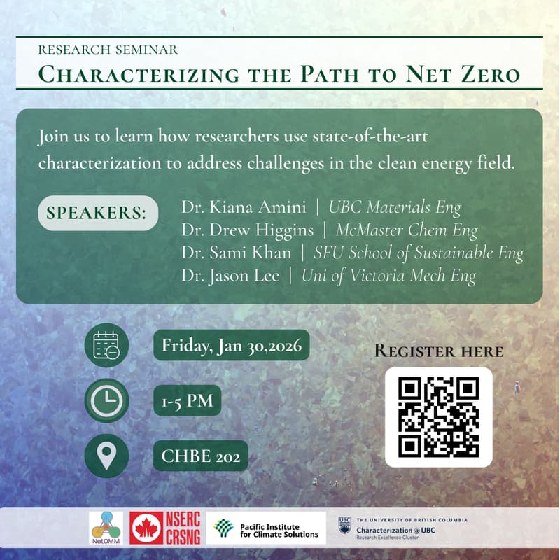 Cover Image for Seminar: Characterizing the Path to Net Zero