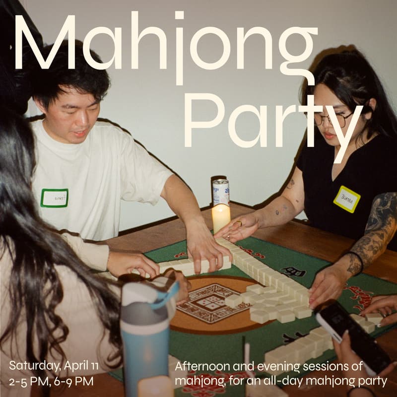 Cover Image for All-Day Mahjong Party! ft. Special Menu by Jook Sing