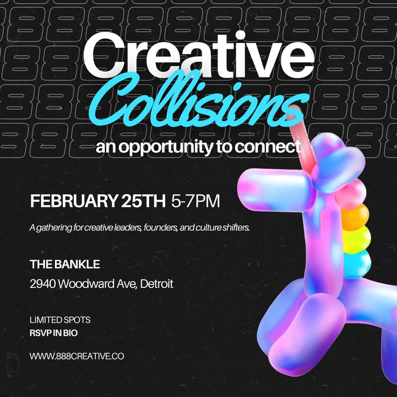 Cover Image for Creative Collisions: A Gathering For Creative Leaders, Founders, And Culture Shifters