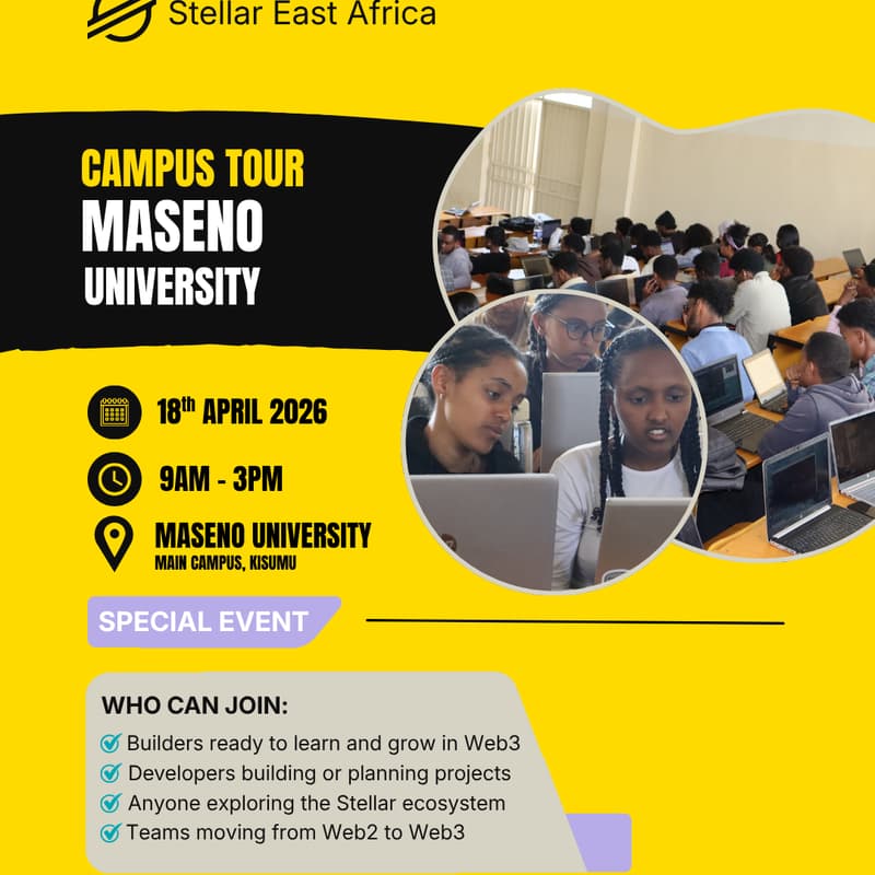 Cover Image for Stellar East Africa Campus Tour — Maseno University
