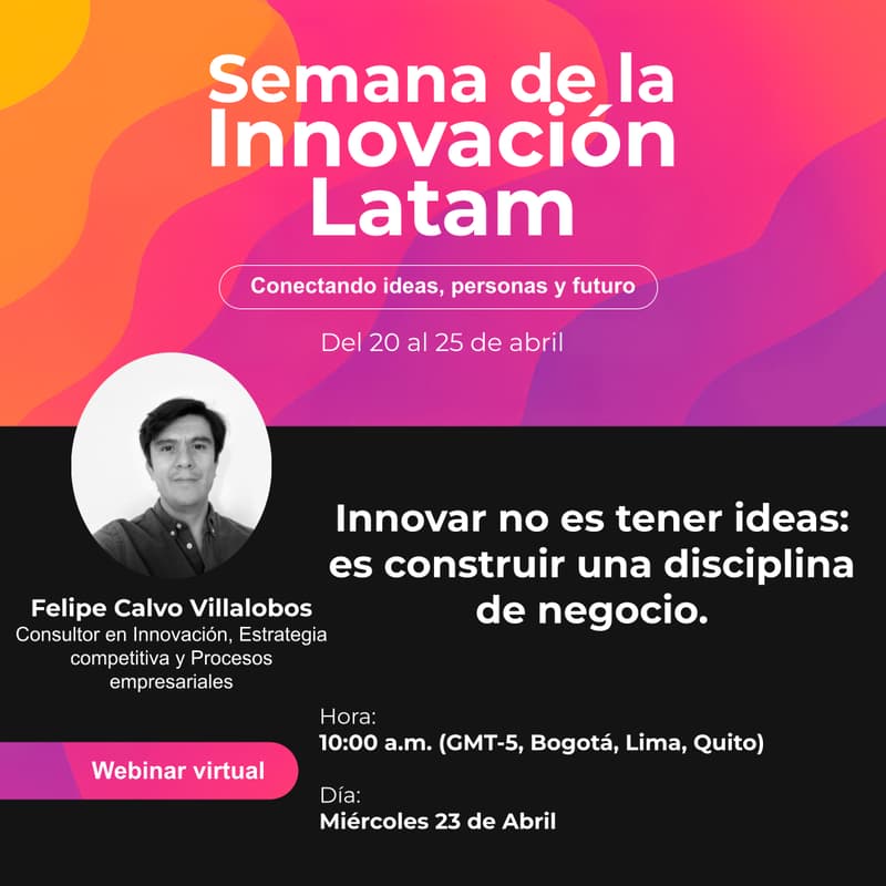 Cover Image for Innovar no es tener ideas: es construir una disciplina de negocio