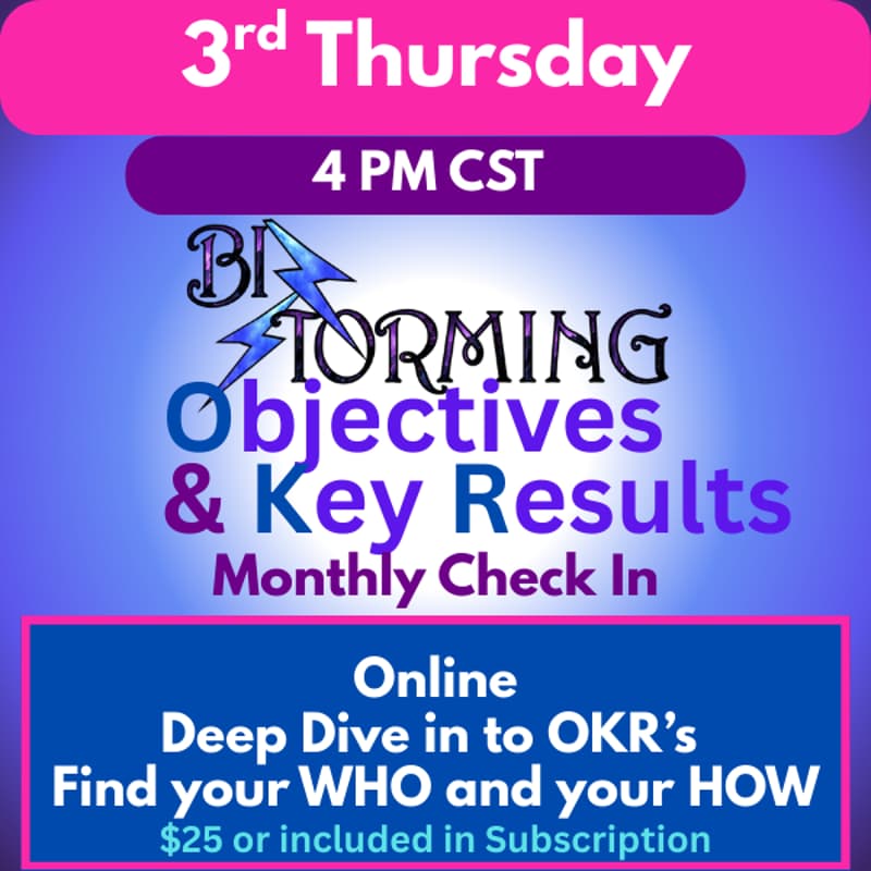 Cover Image for Objectives & Key Results Monthly Check In
