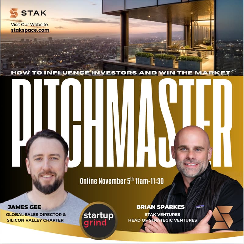 Cover Image for PITCHMASTER: How To Influence Investors and Win The Market