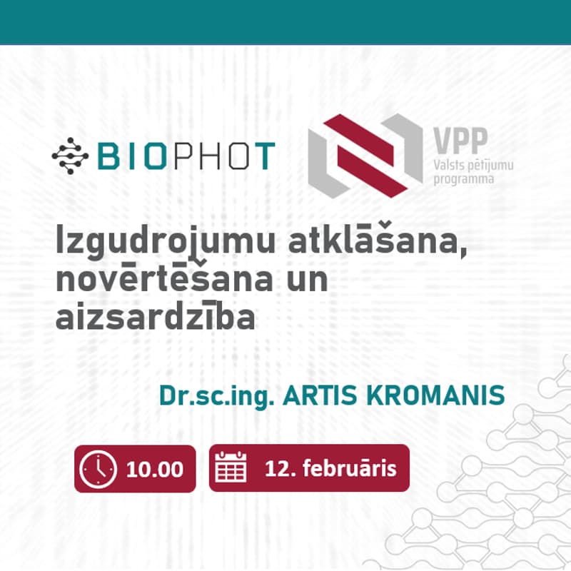 Cover Image for Vebinārs “Izgudrojumu atklāšana, novērtēšana un aizsardzība”