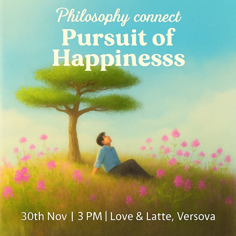 Cover Image for Philosophy Meetup: Pursuit of Happiness