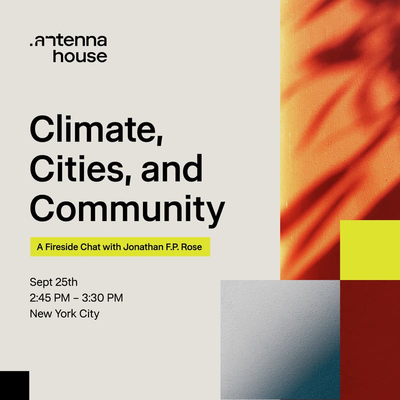 Cover Image for Climate, Cities, and Community: Rethinking Urban Futures with Jonathan F.P. Rose