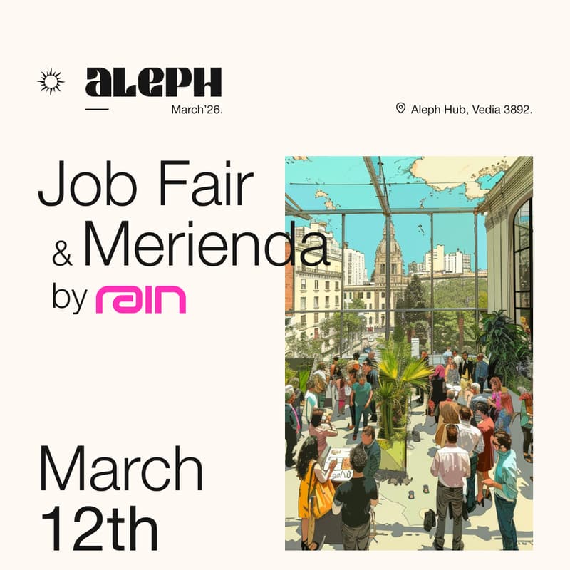 Cover Image for Job fair & Merienda by Rain.xyz