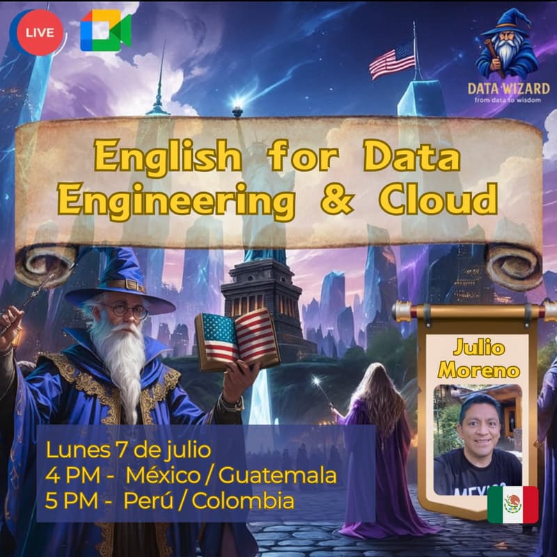 Cover Image for English for Data Engineering & Cloud