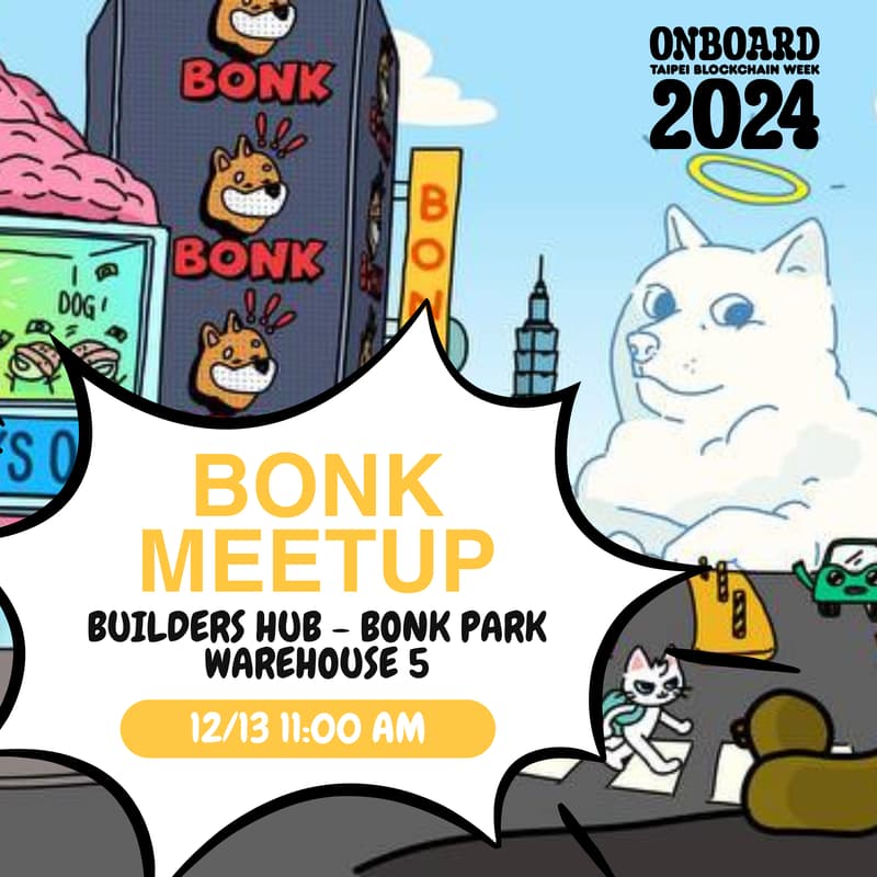 Cover Image for BONK Meetup @ TBW