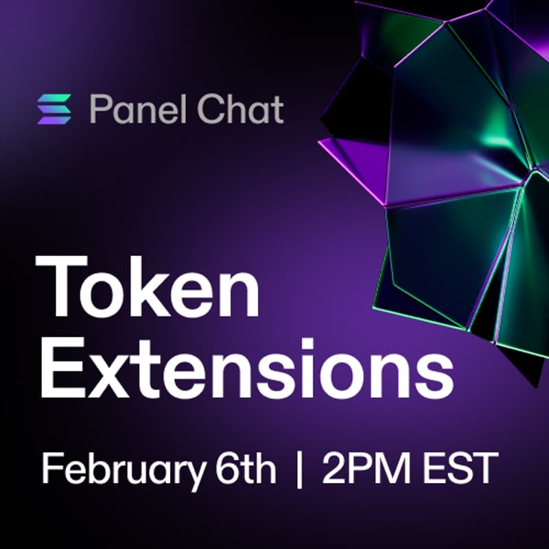 Cover Image for Panel Chat: Token Extensions