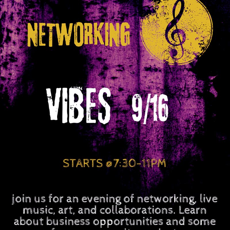 Cover Image for "Business Beats & Connections: A Night of Networking, Music, and Collaboration"