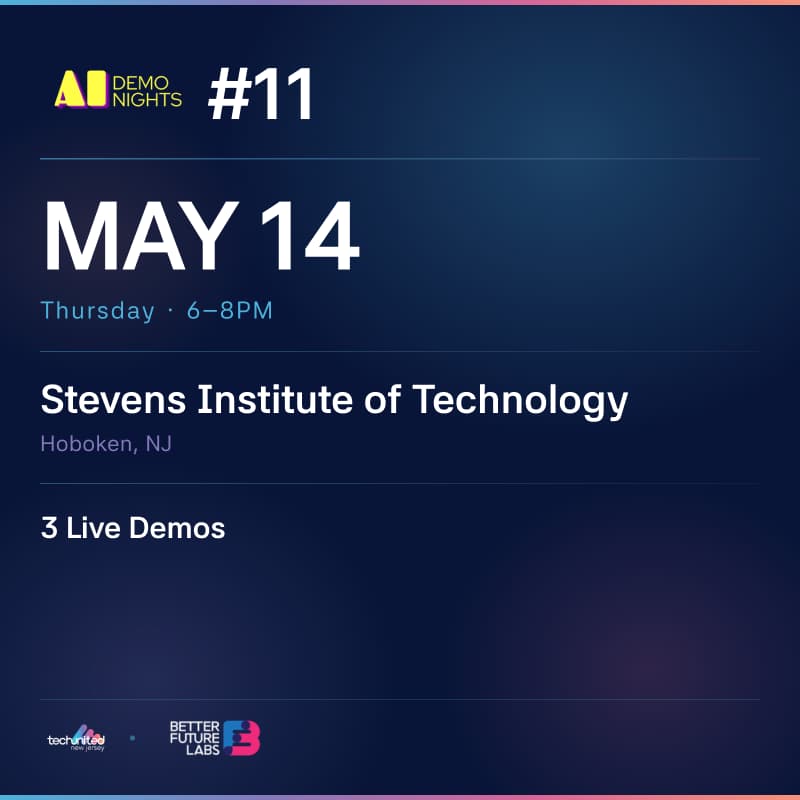 Cover Image for AI Demo Night #11 – Brought to you by TechUnited & BetterFutureLabs