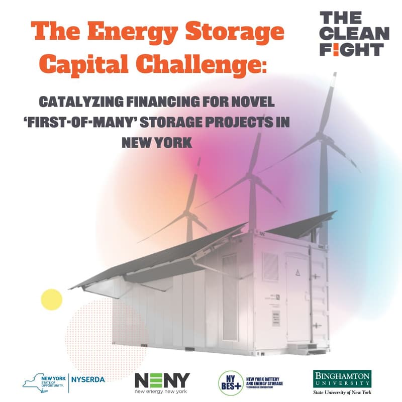 Cover Image for Energy Storage Capital Challenge: Aligning Capital for ‘First-of-Many’ Storage Projects in New York