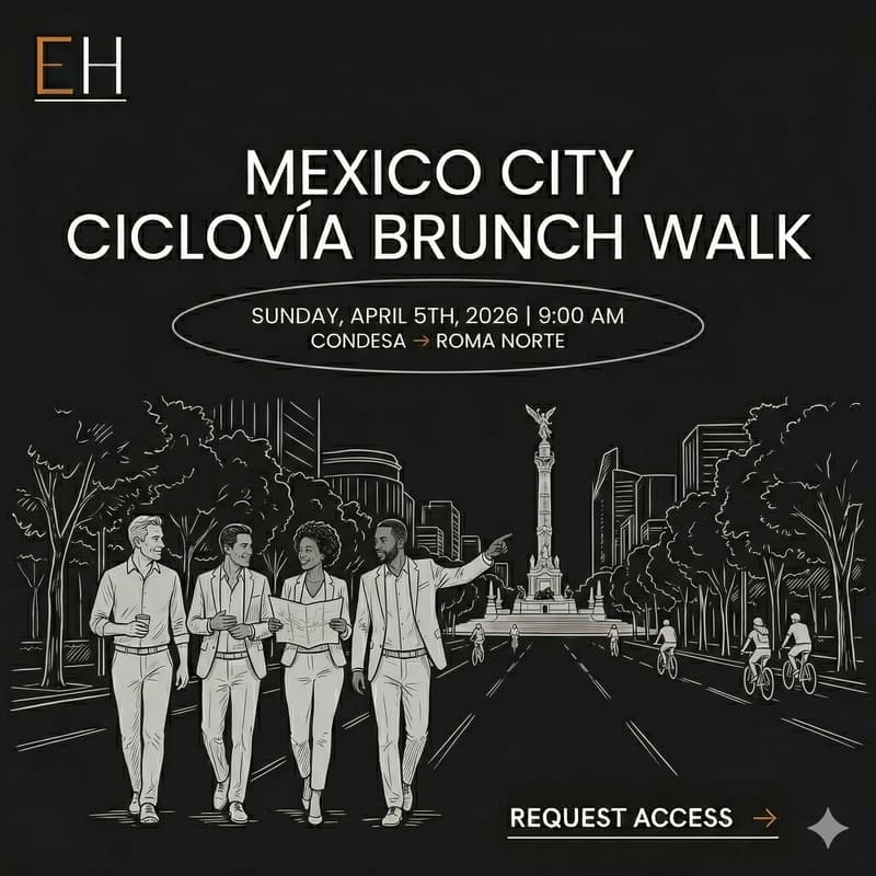 Cover Image for Mexico City Ciclovía Brunch Walk