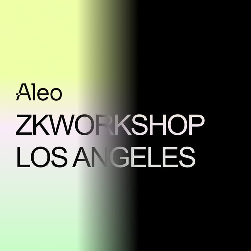 Cover Image for Aleo LA zkWorkshop