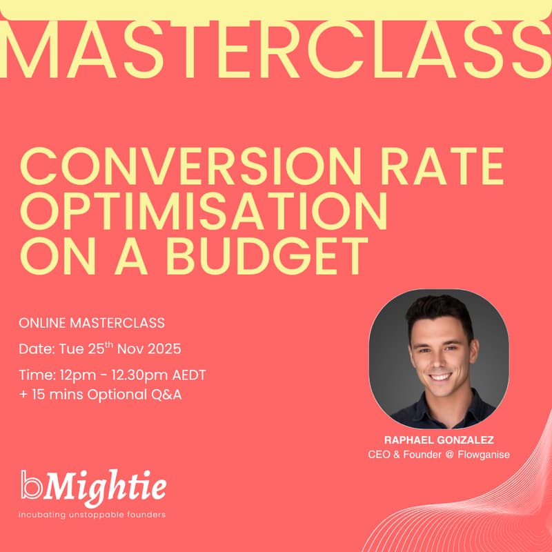 Cover Image for 🌟Conversion Rate Optimisation on a Budget