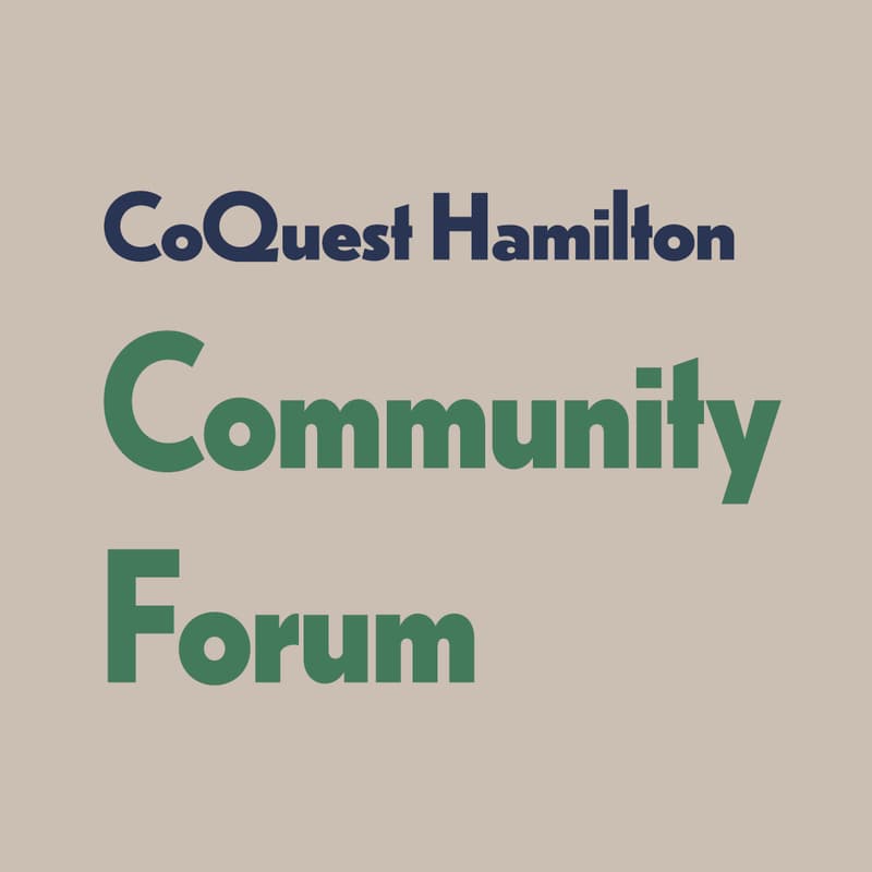 Cover Image for Community Arts Forum | CoQuest Hamilton