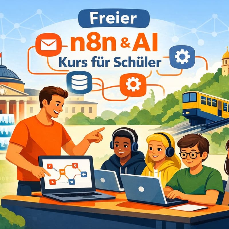 Cover Image for n8n & AI Kurs für Schüler & Schülerinnen